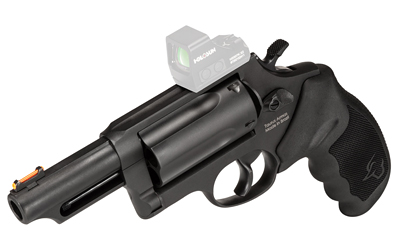 TAURUS 24410P31T JUDGE T.O.R.O. COMPACT FRAME 45 COLT (LONG COLT)/410 GAUGE 5 3" MATTE BLACK OXIDE STEEL BARREL, CYLINDER & STEEL FRAME, BLACK RUBBER GRIP, TRANSFER BAR SAFETY, EXPOSED HAMMER