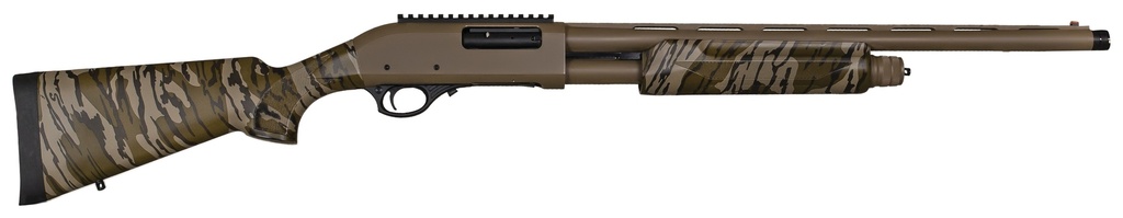 CHARLES DALY 930315 301  12 GAUGE WITH 24" BARREL, 3" CHAMBER, 4+1 CAPACITY, FLAT DARK EARTH METAL FINISH & MOSSY OAK BOTTOMLAND SYNTHETIC STOCK RIGHT HAND (FULL SIZE)