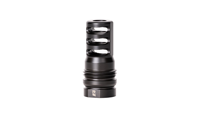 RUGGED SUPPRESSORS MB027 3 PORT BRAKE  338 CAL (8.6MM), M18X1.5 TPI, DUAL  TAPER LOCKING SYSTEM, FITS R.U.M. MOUNT