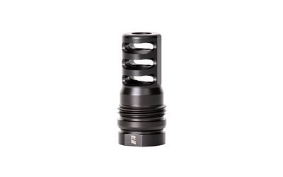 RUGGED SUPPRESSORS MB025 3 PORT BRAKE  338 CAL (8.6MM), 3/4"-24 TPI, DUAL  TAPER LOCKING SYSTEM, FITS R.U.M. MOUNT
