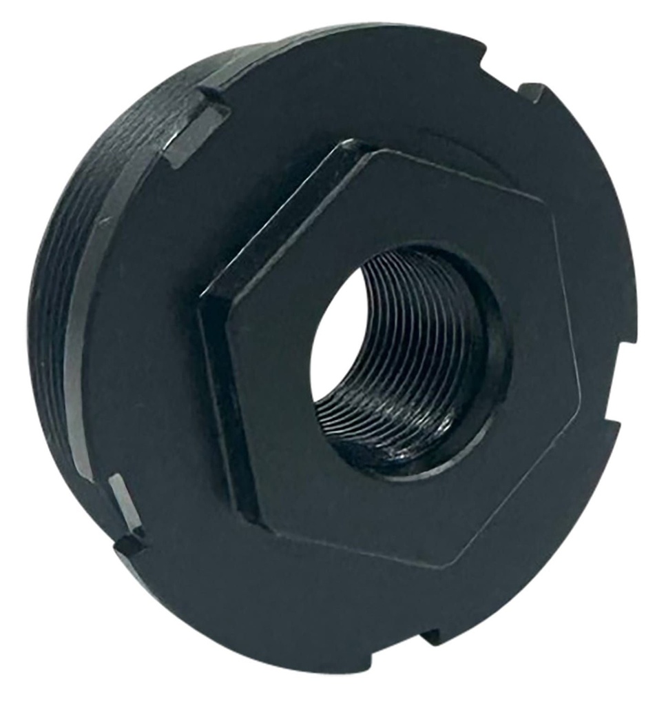 HUXWRX 2222 HUB DIRECT THREAD MOUNT 5/8"X24 BLACK