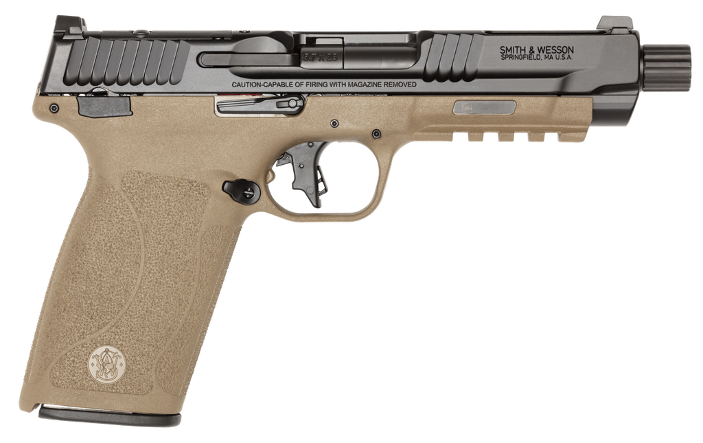 S&W M&P 5.7 14078 5.7X28 OR 5(2)22R BLK/FDE
