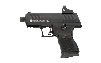 HI-POINT YC9RDCT YC9 W/RED DOT 9MM LUGER 10+1 4.12" BLACK STEEL THREADED BARREL, BLACK YC9 STYLED/SERRATED SLIDE, BLACK POLYMER FRAME W/PICATINNY RAIL,  BLACK PLASTIC GRIPS, CRIMSON TRACE RED DOT