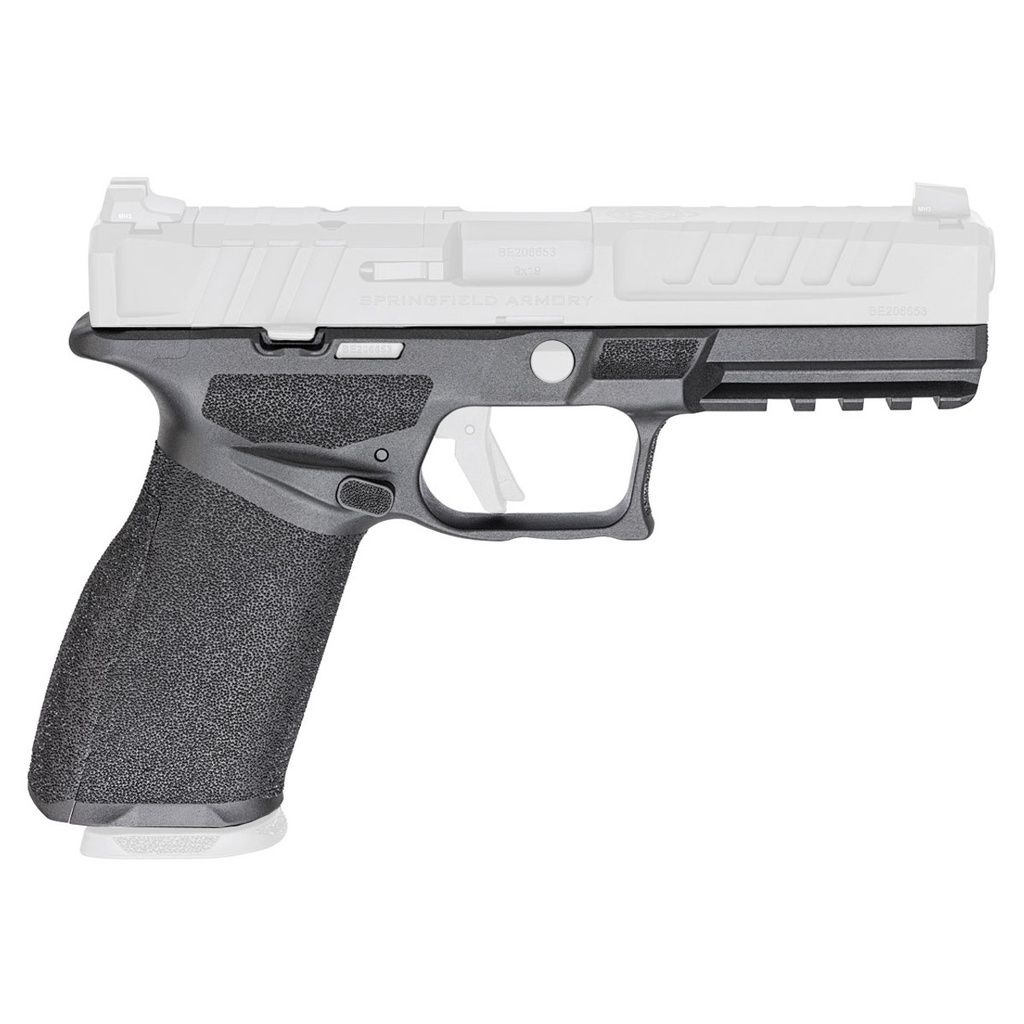 SPRINGFIELD ARMORY EC1002STRET ECHELON GRIP MODULE MEDIUM, STANDARD TEXTURE, BLACK POLYMER, AMBI MAG RELEASE, INCLUDES 3 INTERCHANGEABLE BACKSTRAPS