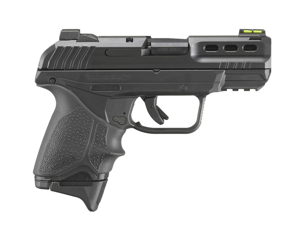 RUGER 3854 SECURITY-380 *MA COMPLIANT 380 ACP 10+1 3.42" BLACK OXIDE STEEL BARREL, BLACK SERRATED STEEL SLIDE, BLACK POLYMER FRAME W/PICATINNY RAI,L BLACK POLYMER GRIP, LITE RACK SYSTEM, RIGHT HAND