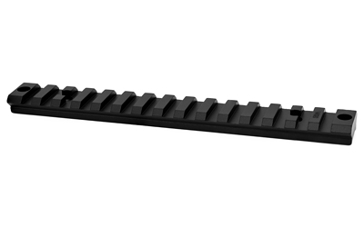 WARNE V498M VAPOR PICATINNY RAIL BLACK ANODIZED ALUMINUM SAVAGE AXIS/AXIS II, 0 MOA
