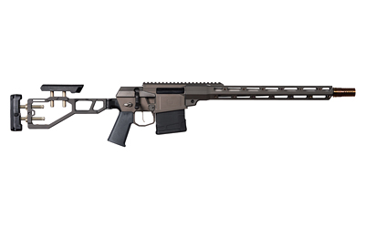 Q LLC FIX8616INRIFLEBLK THE FIX  8.6 BLACKOUT 10+1 16" TAPERED THREADED BARREL, GRAY, FULLY ADJ. FOLDING STOCK, MAGPUL K GRIP, 15" Q-SERT HANDGAURD, AR-10/SR-25 MAG, CHERRY BOMB BRAKE, AMBI CONTROLS