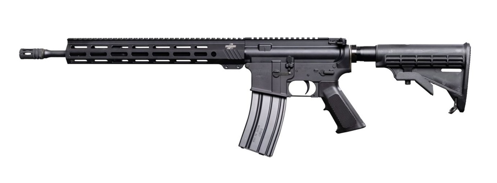 BUSHMASTER 0010017BLK QRC II 5.56X45MM NATO 30+1 16", BLACK, COLLAPSIBLE CARBINE STOCK, A2 GRIP, 14" M-LOK HANDGAURD