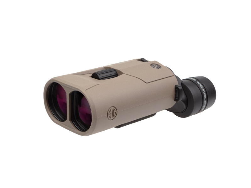 SIG SAUER ELECTRO-OPTICS SOZ6WP20 ZULU6 HDX 20X42MM ROOF PRISM, FLAT DARK EARTH MAGNESIUM, FEATURES OPTICAL IMAGE STABILIZATION