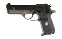 EAA GIRSAN 390855 MC 14T SOLUTION COMPACT FRAME 380 ACP 13+1, 4.50" BLACK STEEL TIP-UP BARREL & SERRATED STEEL SLIDE, MATTE STAINLESS ALUMINUM FRAME W/PICATINNY RAIL, BLACK POLYMER GRIP, AMBIDEXTROUS