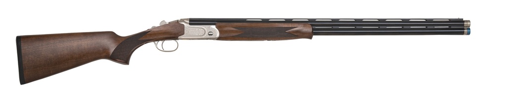 MOSSBERG 75482 GOLD RESERVE  FULL SIZE 20 GAUGE BREAK OPEN 3" 2RD 30" BLUE POLISHED VENT RIB BARREL, SILVER POLISHED ENGRAVED STAINLESS STEEL RECEIVER, FIXED BLACK WALNUT STOCK, RIGHT HAND