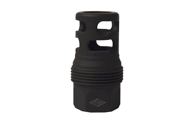 YANKEE HILL 4445MB24B SRX Q.D. MUZZLE BRAKE SHORT BLACK PHOSPHATE STEEL WITH 11/16"-24 TPI FOR SRX ADAPTERS
