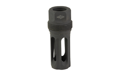 YANKEE HILL 440528 SRX Q.D. FLASH HIDER LONG BLACK PHOSPHATE STEEL WITH 1/2"-28 TPI, 9MM, 2.30" OAL & 9.375" DIAMETER FOR SRX ADAPTERS
