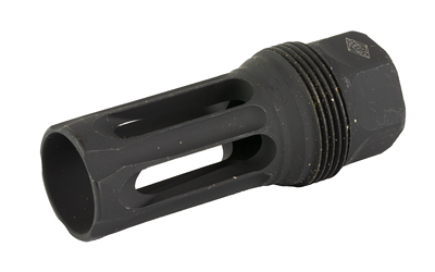 YANKEE HILL 440524 SRX Q.D. FLASH HIDER LONG BLACK PHOSPHATE STEEL WITH 5/8"-24 TPI, 9MM, 2.30" OAL & 9.375" DIAMETER FOR SRX ADAPTERS