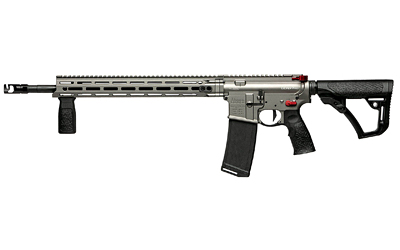 DANIEL DEFENSE 0212809385047 DDM4 V7 PRO 5.56X45MM NATO 18" 30+1, GUN METAL GRAY REC, BLACK OEM OVERMOLDED STOCK & GRIP, GEISSELE TRIGGER, RED RADIAN ACC.