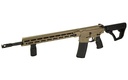 DANIEL DEFENSE 0212811090047 DDM4 V7 PRO 5.56X45MM NATO 18" 30+1, FDE REC, BLACK OEM OVERMOLDED STOCK & GRIP, GEISSELE TRIGGER