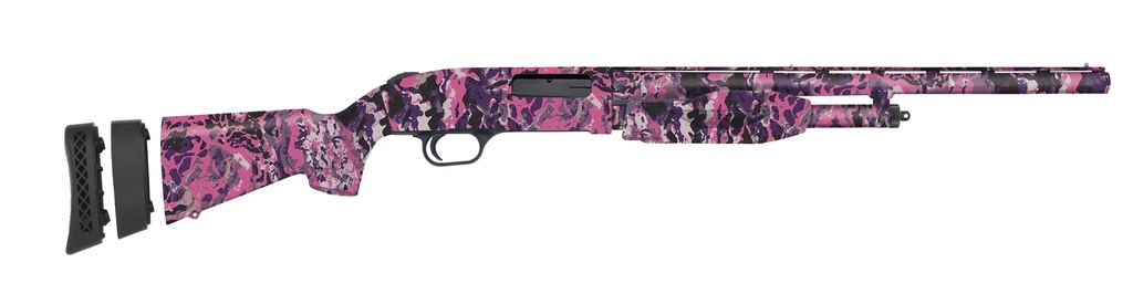 MOSSBERG 50499 510 SUPER BANTAM MINI 20 GAUGE PUMP 3" 3+1 OVERALL MUDDY GIRL WILD 18.50" VENT RIB BARREL, STEEL RECEIVER & ADJ LOP SYNTHETIC STOCK, RIGHT HAND, MODIFIED CHOKE