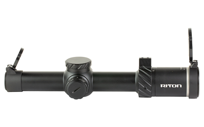 RITON OPTICS 3T18ASIBLK2 3 TACTIX  BLACK 1-8X24MM 30MM TUBE ILLUMINATED OT RETICLE