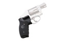CRIMSON TRACE 011150 LASERGRIPS  FITS S&W J-FRAME ROUND BUTT, RED LASER 633NM WAVELENGTH 5MW OUTPUT, BLACK POLYMER EXTENDED