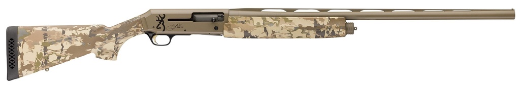 BROWNING 011438205 SILVER FIELD 12 GAUGE 3.5" 4+1 (2.75") 26", FDE BARREL/REC, AURIC CAMO SYNTHETIC STOCK WITH TEXTURED GRIPPING SURFACE