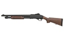 TOKAREV USA 21000408 TX3  12 GAUGE 18.50" 3" 5+1, BLACK METAL FINISH, TURKISH WALNUT STOCK, FIBER OPTIC & GHOST RING SIGHT (ACCEPTS MOSSBERG 590 FURNITURE)