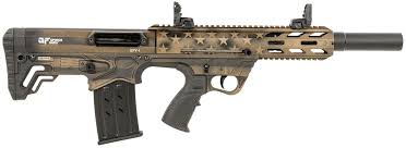 GFORCE ARMS GFY1USBNZ GFY-1  12 GAUGE SEMI-AUTO 3" 5+1 18.50" BLACK THREADED BARREL, AMERICAN FLAG BURNT BRONZE ALUMINUM RECEIVER, PICATINNY RAIL BRONZE BULLPUP POLYMER STOCK, POLYMER GRIP