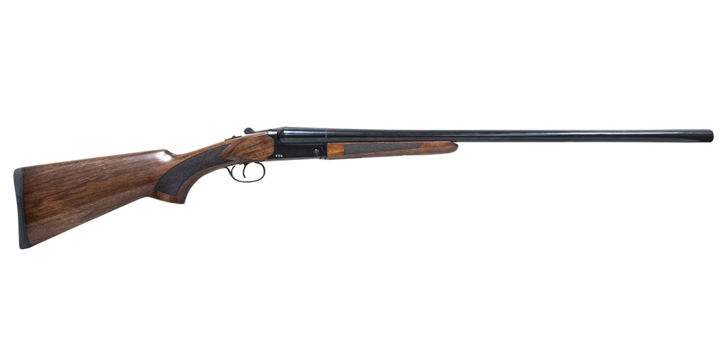 POINTER FT61228 FT6 FIELD TREK FULL SIZE 12 GAUGE BREAK OPEN 3" 2RD 28" BLUED SIDE BY SIDE BARREL, BLUED STEEL RECEIVER, FIXED WALNUT STOCK, AMBIDEXTROUS