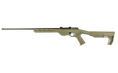 CITADEL CIT22WMBLTODG TRAKR  22 WMR 5+1 18" BLUED STEEL BARREL & RECEIVER, OD GREEN SYNTHETIC STOCK