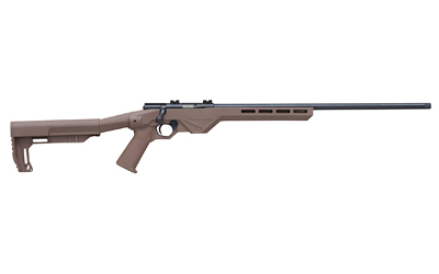 CITADEL CIT17HMRBLTFDE TRAKR  17 HMR 5+1 18" BLUED STEEL BARREL & RECEIVER, FLAT DARK EARTH SYNTHETIC STOCK