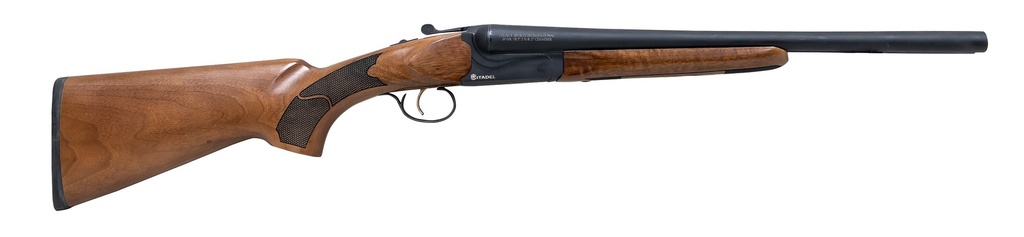 CITADEL CITSBS1218 COACH  COMPACT FRAME 12 GAUGE BREAK OPEN 3" 2RD 18.50" BLUED BARREL & RECEIVER, WALNUT FIXED STOCK, AMBIDEXTROUS