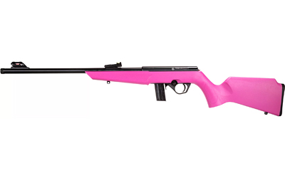 ROSSI RB22L1611 RB22  COMPACT 22 LR 10+1, 16" MATTE BLACK BUTTON RIFLED FREE FLOATING STEEL BARREL, MATTE BLACK STAINLESS STEEL RECEIVER, BLACK MONTE CARLO STOCK, RIGHT HAND