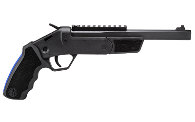 ROSSI SSPB9-BKKIT BRAWLER  45 COLT (LC)/410 GAUGE 1RD 9", BLACK, TEXTURED RUBBER GRIPS,  OPTICS MOUNT, INCLUDE HOLSTER