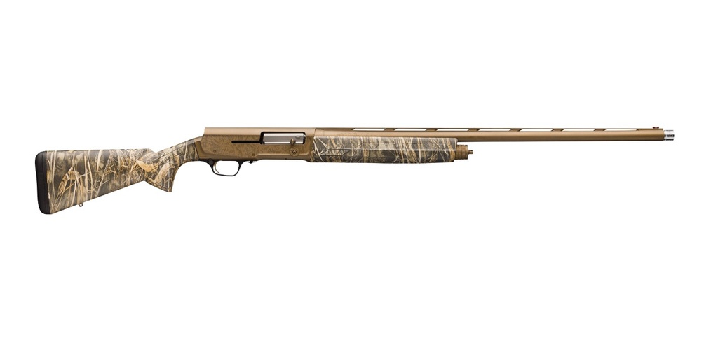 BROWNING 0119112005 A5 WICKED WING 12 GAUGE 26" BARREL 3.5" 4+1,  BURNT BRONZE CERAKOTE/REC, REALTREE MAX-7 CAMO SYNTHETIC STOCK WITH CLOSE RADIUS PISTOL GRIP