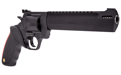 TAURUS 2500101RH RAGING HUNTER  LARGE FRAME 500 S&W MAG 5RD 10" BLACK PORTED/TARGET CROWN BARREL, BLACK CYLINDER, BLACK STEEL FRAME, BLACK RUBBER GRIP