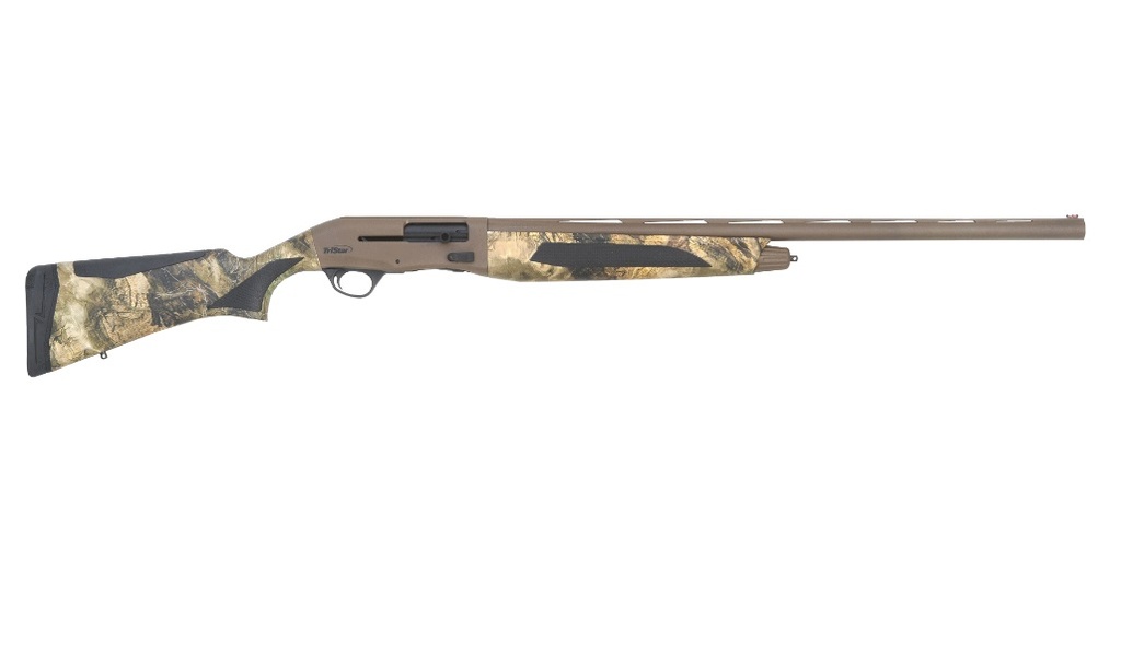 TRISTAR 24227 VIPER G2 PRO 20 GAUGE 3" 5+1 28" FLAT DARK EARTH BARREL/RECEIVER, MOSSY OAK TERRA BAYOU STOCK, OVERSIZED CONTROLS, INCLUDES 3 MOBILCHOKE