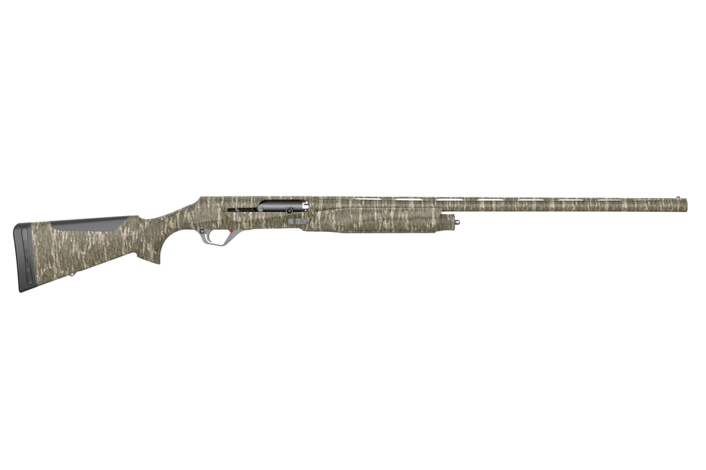 RETAY USA RACEMBL26 ACE TYPE R 12 GAUGE SEMI-AUTO 3.50" 3- 2.75" SHELLS 26" OVERALL MOSSY OAK BOTTOMLAND VENT RIB BARREL, DRILLED & TAPPED RECEIVER ADJ SHIM SYNTHETIC STOCK