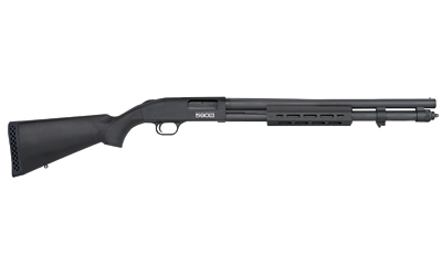 MOSSBERG 51604 590S  12 GAUGE PUMP 3" 13+1 20" MATTE BLUED STEEL BARREL, MATTE BLUED OPTIC READY RECEIVER, FIXED BLACK SYNTHETIC STOCK, RIGHT HAND
