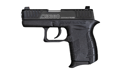 DIAMONDBACK DB0100E002 DB380 GEN4 MICRO-COMPACT FRAME 380 ACP 6+1, 2.80" STAINLESS STEEL BARREL, BLACK NITRIDE SERRATED STAINLESS STEEL SLIDE, BLACK POLYMER FRAME W/BEAVERTAIL & GRIP
