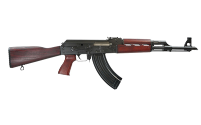 ZASTAVA ARMS USA ZR7762SR ZPAPM70  7.62X39MM 30+1 16.30" BLACK CHROME LINED STEEL BARREL, BLACK SERBIAN RED WOOD HANDGUARD, SERBIAN RED WOOD FIXED STOCK, SERBIAN RED WOOD GRIP
