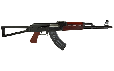 ZASTAVA ARMS USA ZR7762RT ZPAPM70  7.62X39MM 16.25" 30+1, BLACK BARREL/REC, TRIANGLE STOCK, SERBIAN RED WOOD HANDGAURD