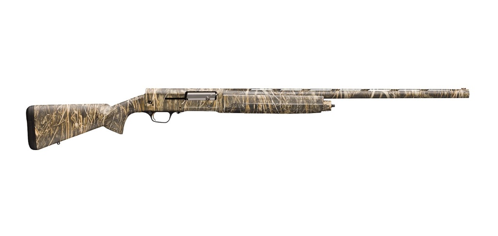 BROWNING 0119122004 A5  12 GAUGE 28" BARREL 3.5" 4+1,   FULL COVERAGE REALTREE MAX-7, TEXTURED SYNTHETIC STOCK WITH CLOSE RADIUS PISTOL GRIP