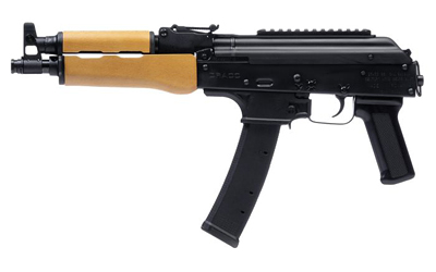 CENTURY ARMS HG6038N DRACO 9S 9MM LUGER 35+1 11.14" BARREL,  BLACK METAL FINISH, PICATINNY OPTICS RAIL, WOOD HANDGUARD, BLACK POLYMER GRIP, INCLUDES 1 MAGAZINE