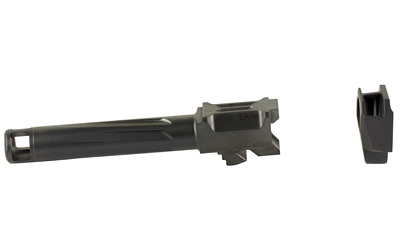 RADIAN WEAPONS G19G3ILRN RAMJET & AFTERBURNER COMBO 9MM LUGER COMPATIBLE W/GLOCK 19 GEN3, FLUTED BLACK STAINLESS STEEL