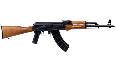 CENTURY ARMS RI4577N BFT47  7.62X39MM 30+1 16.50" CHROME MOLY STEEL BARREL W/SLANT COMPENSATOR, BLACK PHOSPHATE FINISHED RECEIVER,  KONA BROWN WOOD STOCK, BLACK POLYMER GRIP