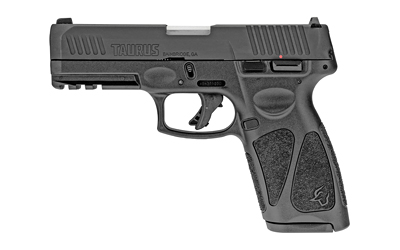 TAURUS 1G3B94117 G3  9MM LUGER 17+1 4" BARREL, BLACK FINISH PICATINNY RAIL FRAME, SERRATED MATTE BLACK TENIFER STEEL SLIDE, POLYMER GRIP INCLUDES 2 MAGS