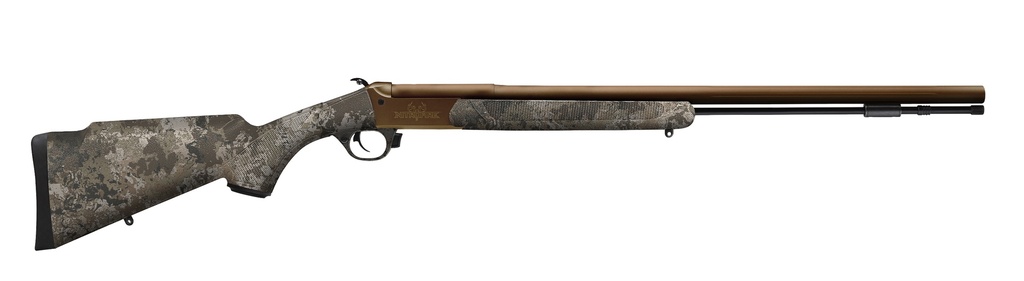 TRADITIONS CR848804425 NITROFIRE VAPR 50 CAL 209 PRIMER 26" BURNT BRONZE CERAKOTE FLUTED & TAPERED BARREL, DRILLED & TAPPED RECEIVER, VEIL WIDELAND FIXED SYNTHETIC STOCK
