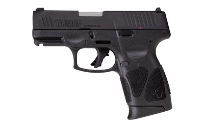 TAURUS 1G3CSR9031 G3C  COMPACT FRAME 9MM LUGER 12+1 3.26" MATTE STAINLESS STEEL BARREL, MATTE BLACK TENIFER SERRATED STEEL SLIDE, BLACK POLYMER FRAME W/PICATINNY RAIL, BLACK POLYMER GRIP, RIGHT HAND