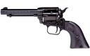 HERITAGE MFG RR22B4-BBK ROUGH RIDER  22 LR 6 SHOT 4.75" BLACK OXIDE ALLOY STEEL BARREL, BLACK ZINC ALLOY FRAME, BLACK OXIDE CYLINDER, BLACK LAMINATE WOOD GRIP