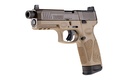 TAURUS 1G3P941TAC G3  9MM LUGER 17+1 4.50" THREADED BARREL, FDE POLYMER FRAME WITH PICATINNY ACC. RAIL, T.O.R.O OPTIC CUT PATRIOT BROWN CERAKOTE STEEL SLIDE, RE-STRIKE CAPABILITY, NO MANUAL SAFETY
