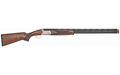 MOSSBERG 75472 GOLD RESERVE  FULL SIZE 12 GAUGE BREAK OPEN 3" 2RD 30" BLUE POLISHED VENT RIB BARREL, SILVER POLISHED STAINLESS STEEL ENGRAVED RECEIVER, FIXED BLACK WALNUT STOCK, RIGHT HAND